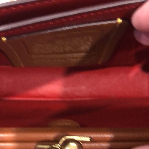 Coach 1941 Dinky Signature Embossed Leather Bag - Picture 7 of 11